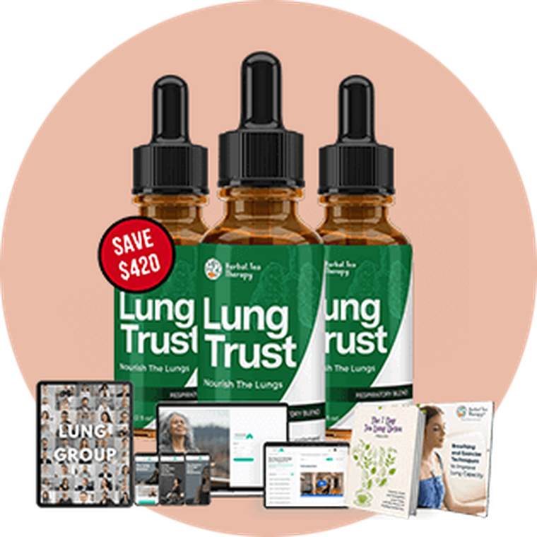 Lung Trust three-bottle package